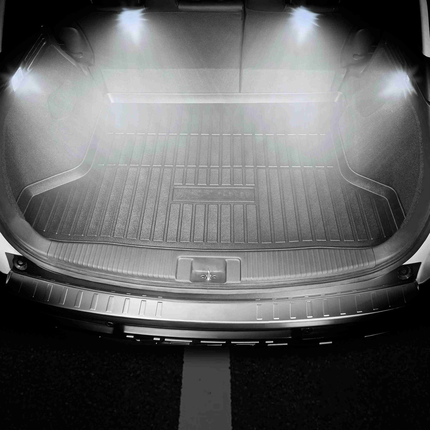 10PCS T10 LED Bulbs 194 LED Lights 12V 1W 5730 Xenon White Wedge Base LED Replacement Bulbs For License Plate Parking Position Interior Lights